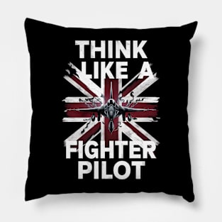 Think like a fighter pilot Pillow