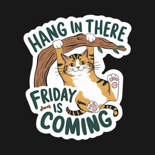 Hang In There Kitty. T-Shirt