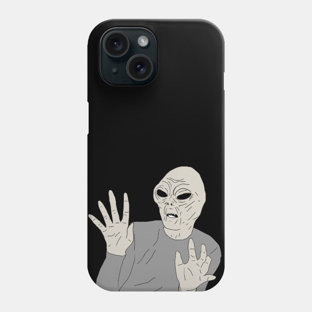 Scary Movie 3 Alien Phone Case by VideoNasties