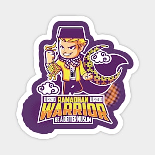 ramadhan kareem warrior Magnet