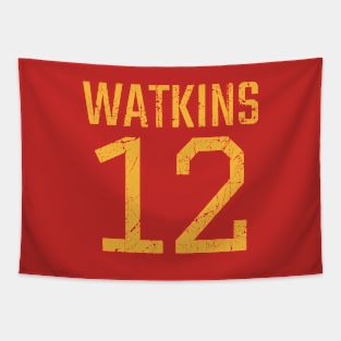 JuJu Watkins Gold Distressed Jersey Number 12 JERSEY-2 Tapestry