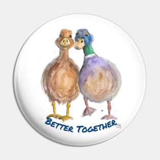 Better Together Friends Forever Pin