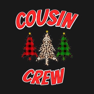 Cousin Crew Christmas tree T-Shirt