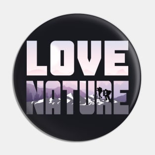 Nature Lover Landscape Gift Pin