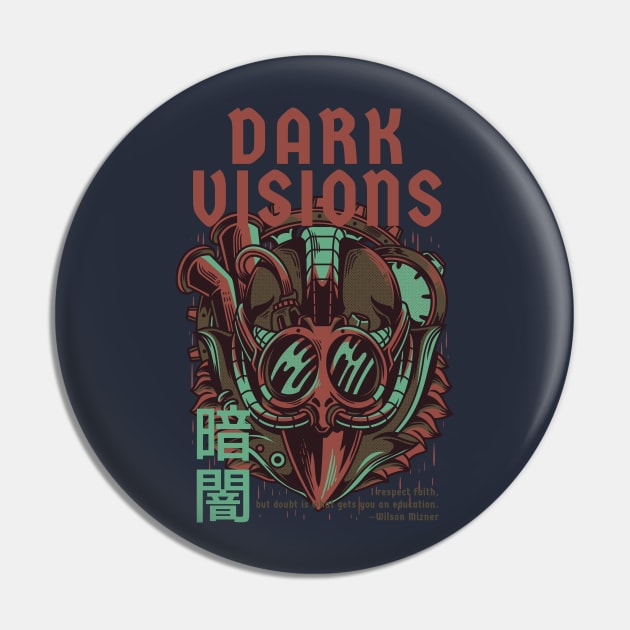 Dark Visions Pin by Stellart