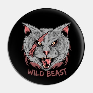 Wild Beast Logo Pin