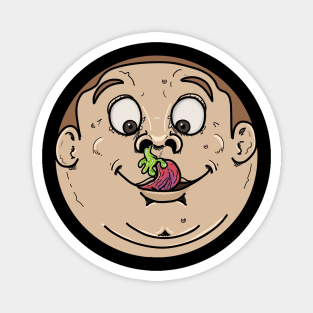 Gross Booger Eater Funny Magnet