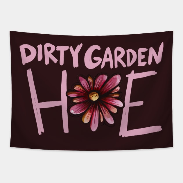 Dirty Garden Hoe Tapestry by bubbsnugg