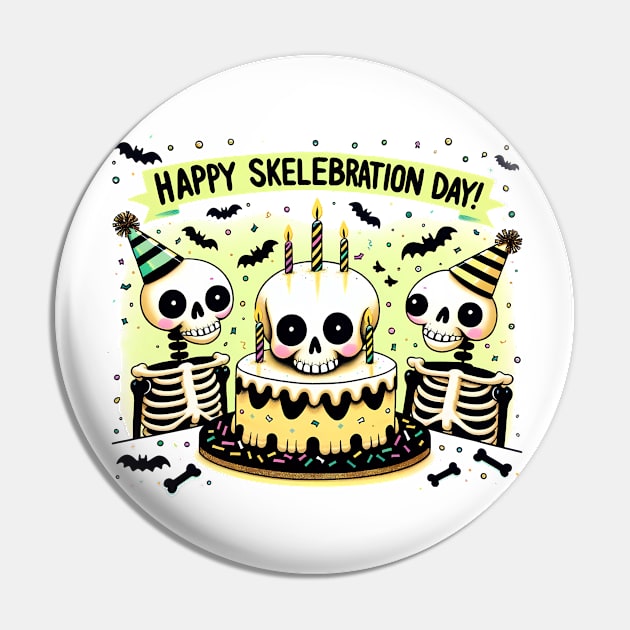 Skelebration Day Pin by tracydixon