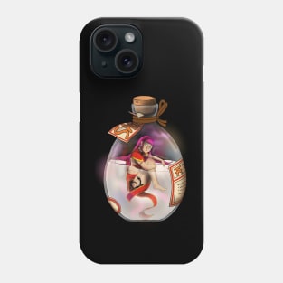 Anime Girl in Sake | Anime Girl and Foods Collection Item -7 Phone Case