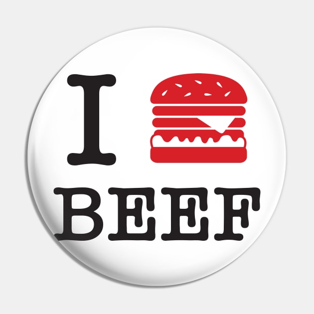 I Love Beef Pin by Woah_Jonny