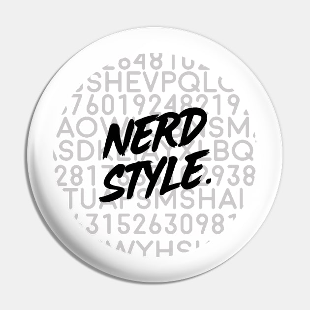 Nerd Style Pin by bar2