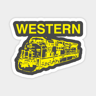 Western Railway SD90MAC Magnet