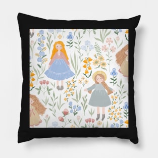 Dolls house garden Pillow