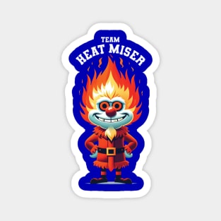 Team Heat Miser Magnet