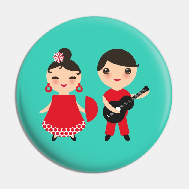 Spanish Flamenco Dancer (3) Pin by EkaterinaP