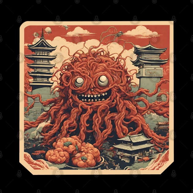 Spaghetti monster by Ilustradamus