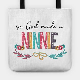 So God Made A Ninnie Happy Mother's Day Tote