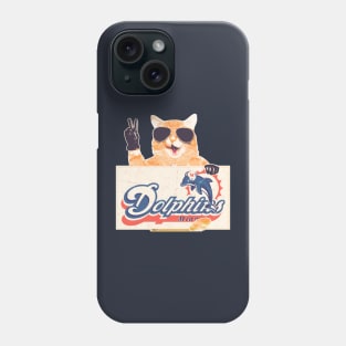 Cat Support Dolphins Phone Case