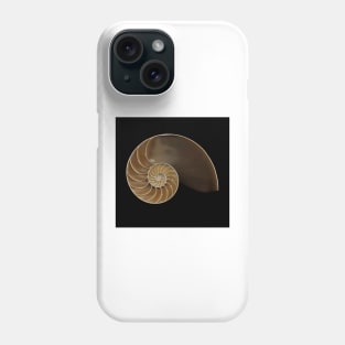 Chambered nautilus shell Phone Case