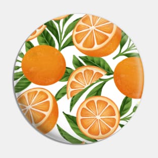 Orange Fruit Pin