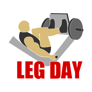 Bodybuilding - Fitness - Leg Day T-Shirt