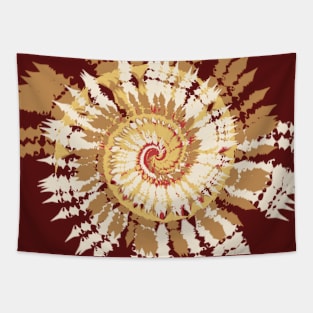 Tie Dye Earth Color Tapestry