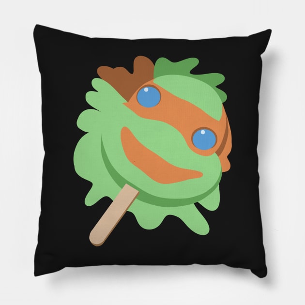 Turtle Pop Pillow by CreativeJargon