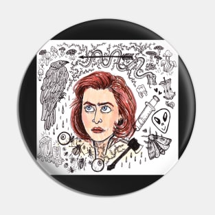 Agent Scully Pin