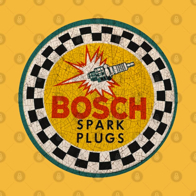 Bosch Vintage Spark plugs by Midcenturydave