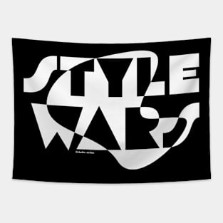 Studio Ochee Style Wars white Tapestry