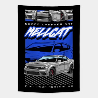 Charger SRT Hellcat Car Tapestry