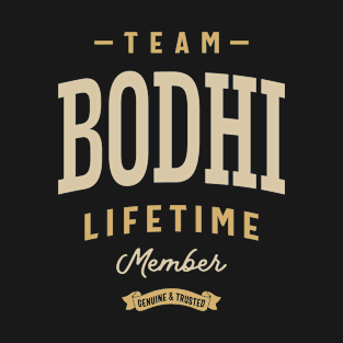 Team Bodhi Lifetime Member Personalized Name T-Shirt