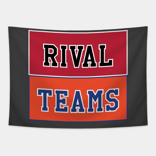 Rival Teams | Georgia vs Florida Tapestry by Rad Love