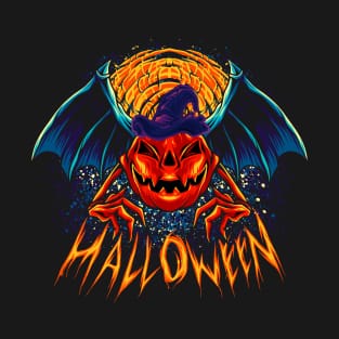 halloween vampire pumpkin witch wizard T-Shirt