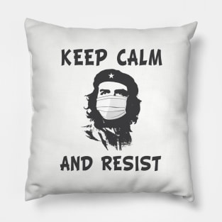 Keep calm and resist coronavirus che guevara Pillow