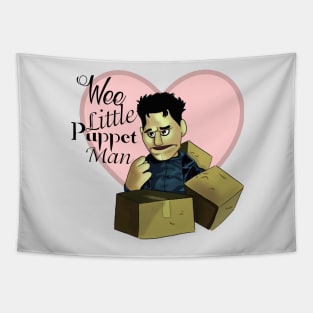 Wee Little Puppet Man Tapestry