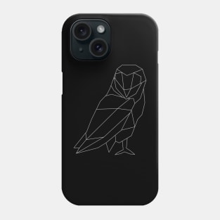 Abstract Geometrical Owl Phone Case