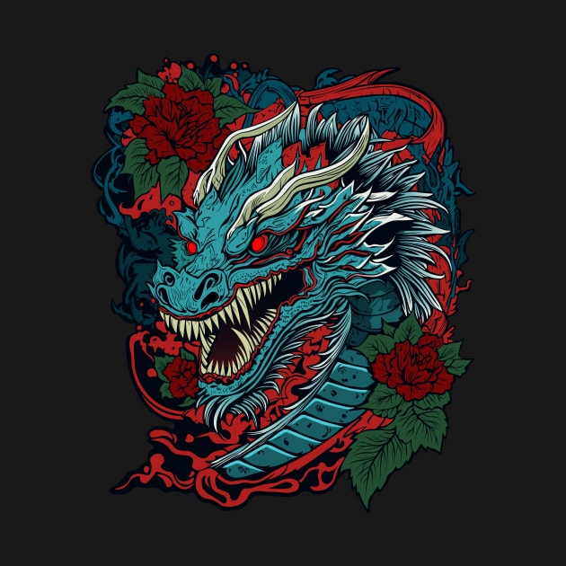 Chinese dragon by ananastya