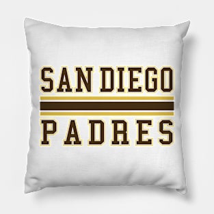 San Diego Padres Baseball Pillow