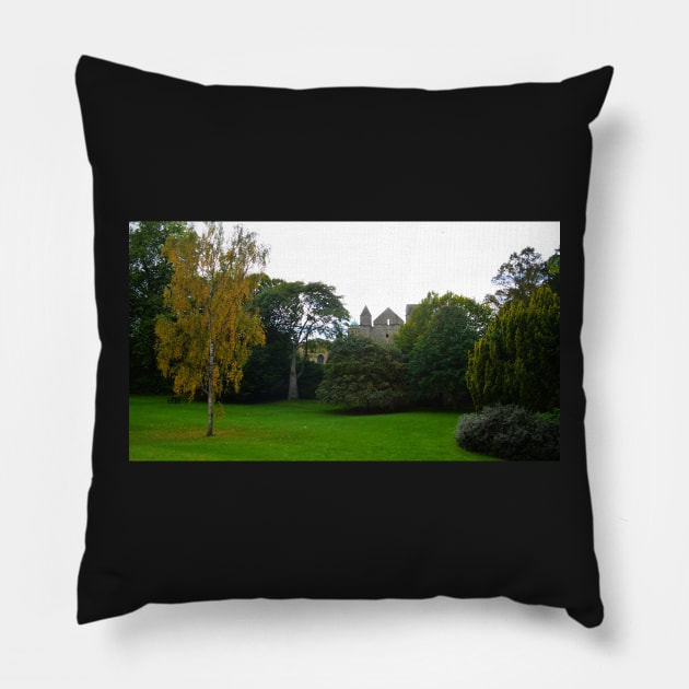 New College Park, Oxford, UK Pillow by IgorPozdnyakov