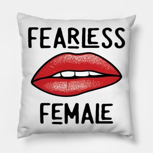 Fearless Female Feminist Pillow