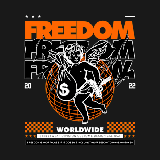 Freedom Cupid with love T-Shirt