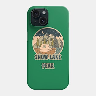 Snow Lake Peak Phone Case