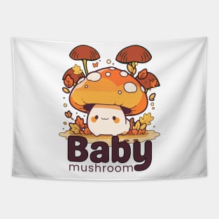 Baby mushroom Tapestry