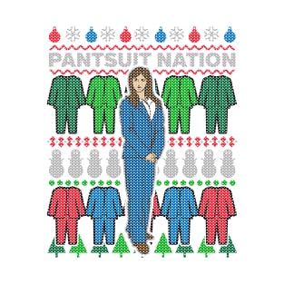 Pantsuit Nation Ugly Christmas Sweater (Light) T-Shirt