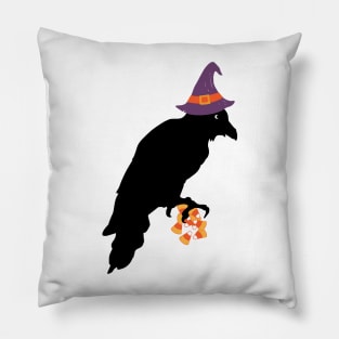 Halloween Crow Pillow