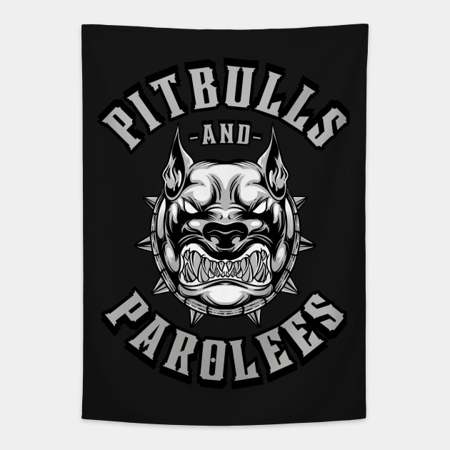 Pitbulls And Parolees Tapestry by FullOnNostalgia