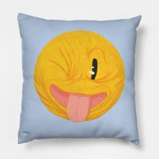 Cheeky Emoji Pillow