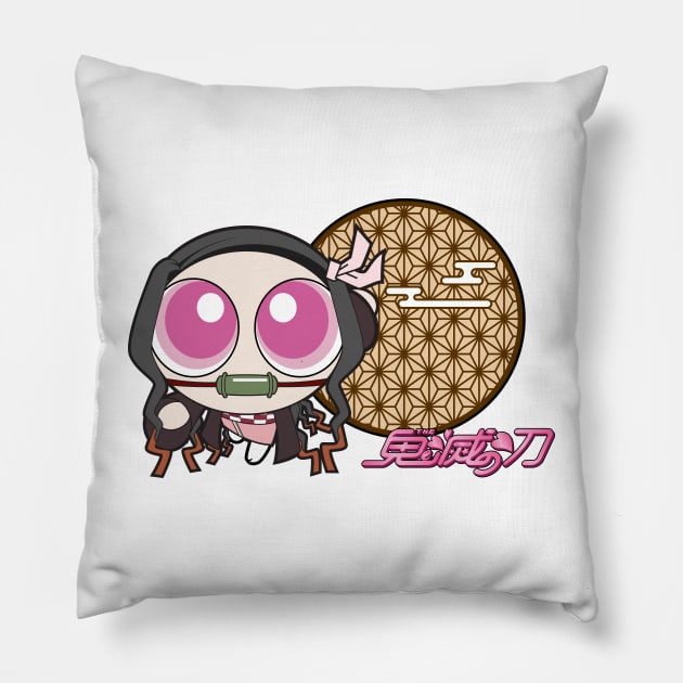 The Kimetsu No Yaiba - nezuko Pillow by AkRePuBlIc